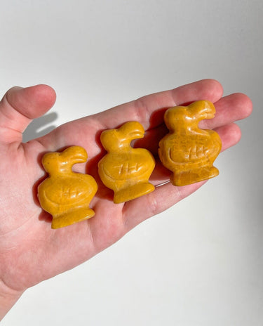 Yellow Aventurine Dodo Bird Halo Quartz